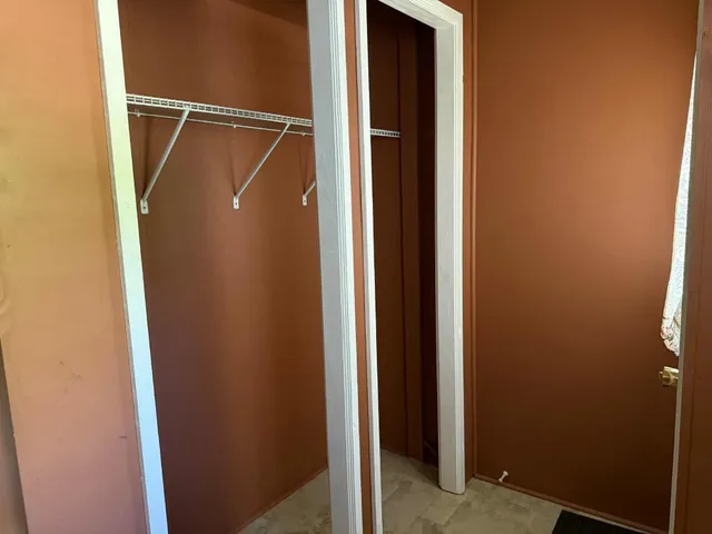 a view of storage and utility room