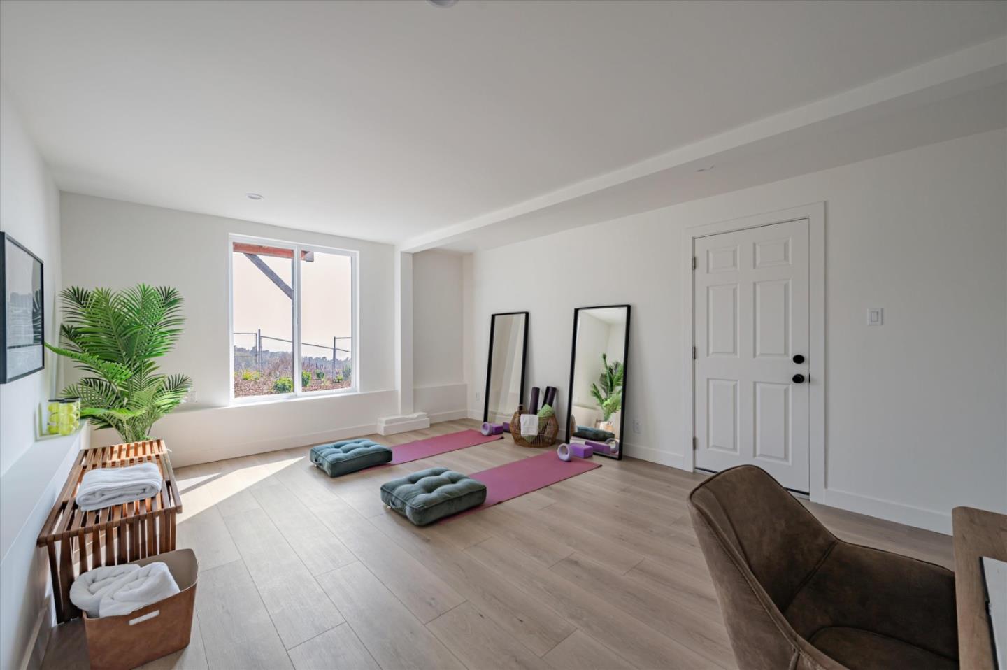 444 Manor Drive Pacifica, CA 94044 - Photo 63 of 70 a bedroom with furniture and a window