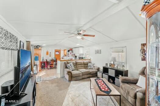10220 East Apache Trail, Unit 223 Apache Junction, AZ 85120 - Photo 4 of 18 a living room with furniture and a flat screen tv