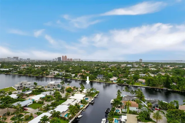 a view of a city with lake