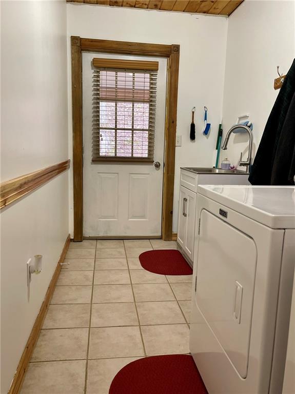 34030 State Rte 27 Guys Mills, PA 16327 - Photo 20 of 21 a bathroom with a sink and a mirror
