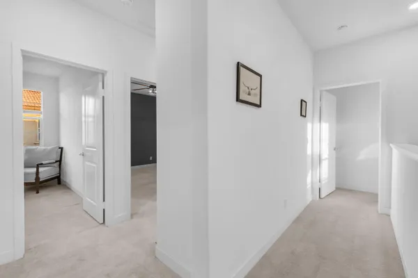 a view of a livingroom with a bathroom