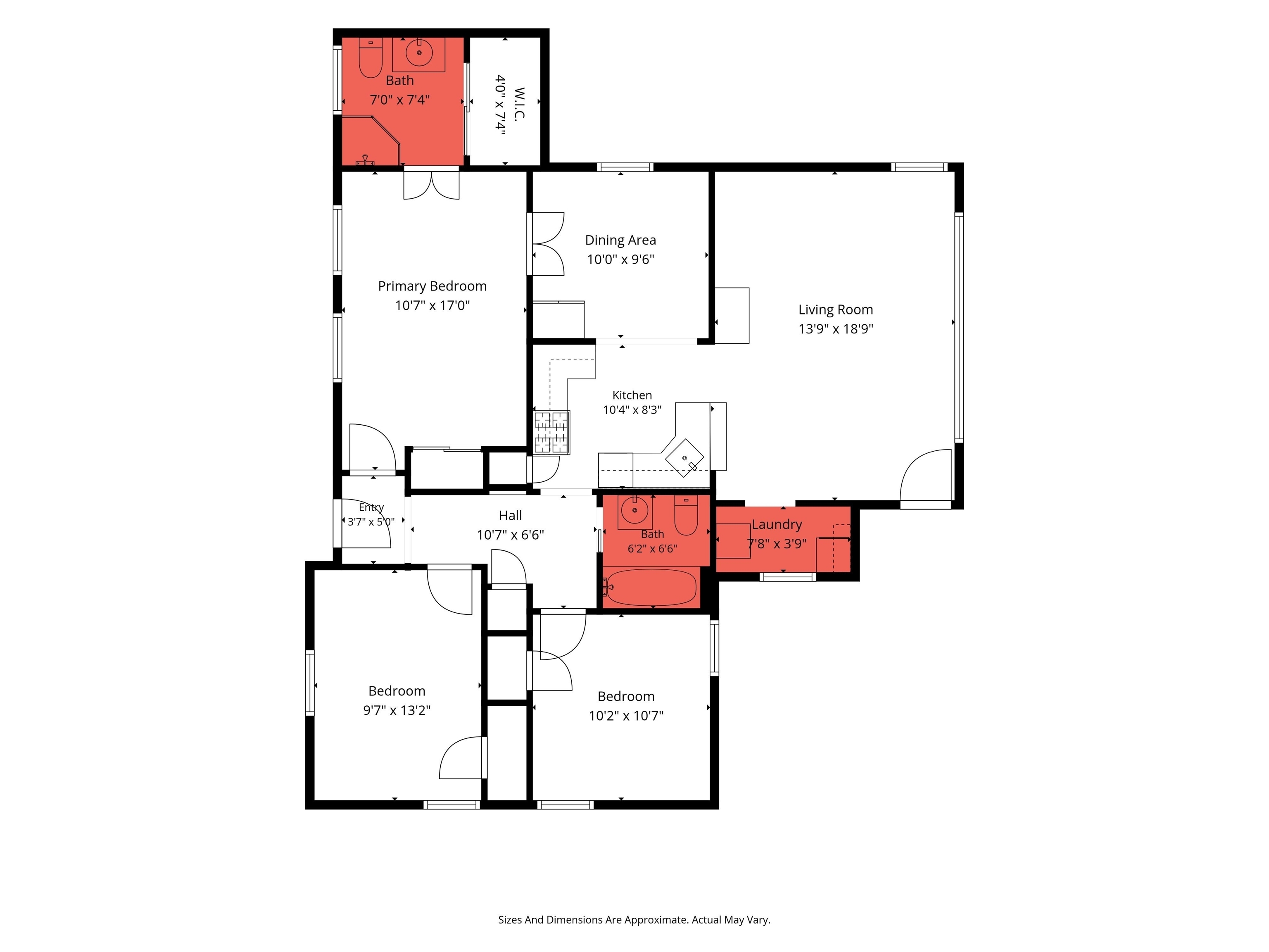 160 Glenn Avenue Mobile, AL 36606 - Photo 15 of 15 Floor plan