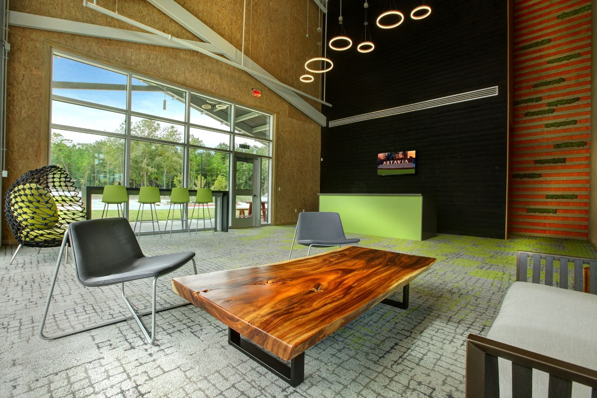 18103 Scarlett Hummingbird Court Conroe, TX 77302 - Photo 43 of 43 a outdoor living space with furniture and a flat screen tv