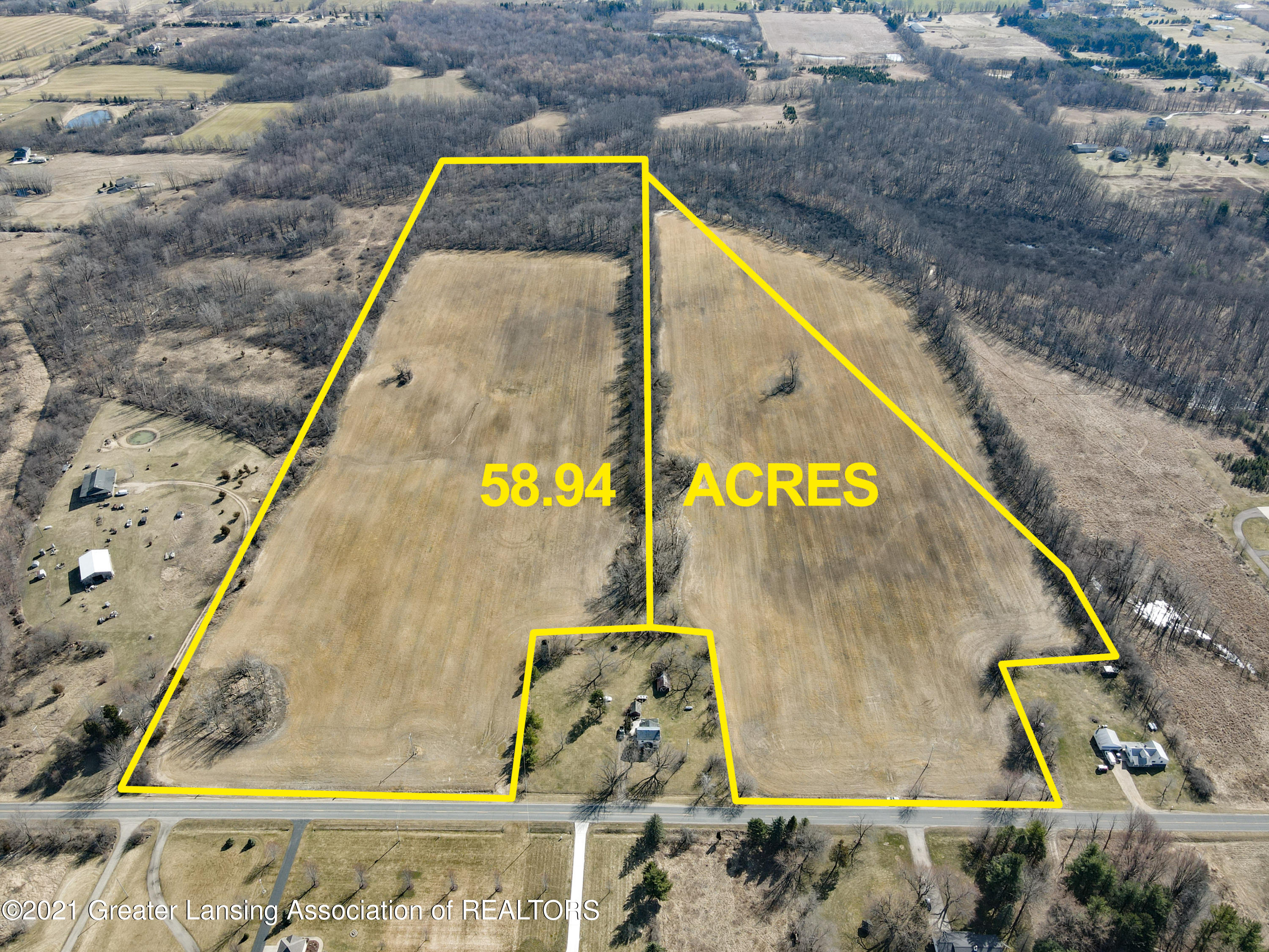 Vl South Wacousta Road Eagle, MI 48822 - Photo 1 of 16 Aerial