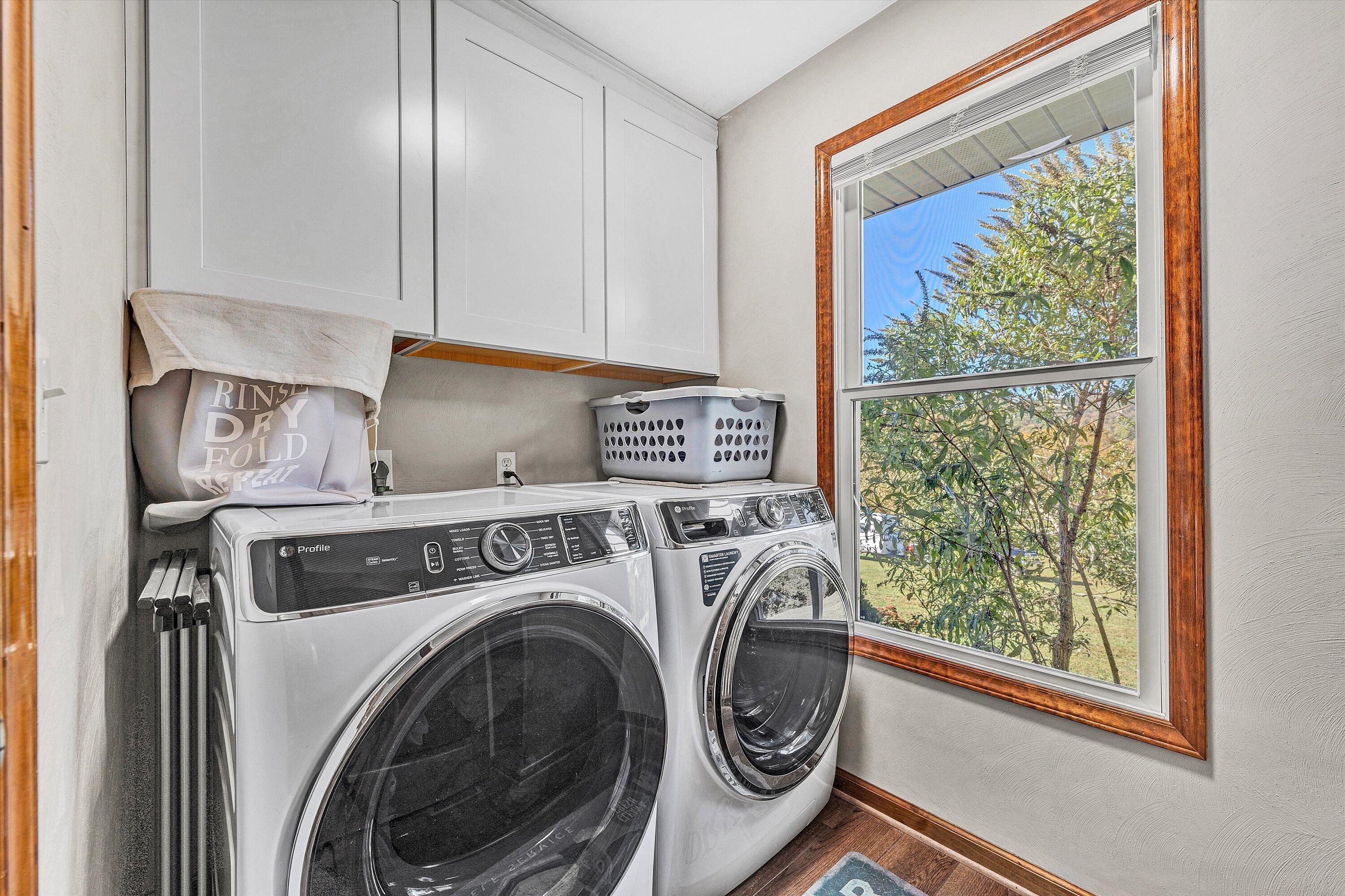 99 Spruce Lane Callaway, VA 24067 - Photo 9 of 19 a utility room with dryer and washer