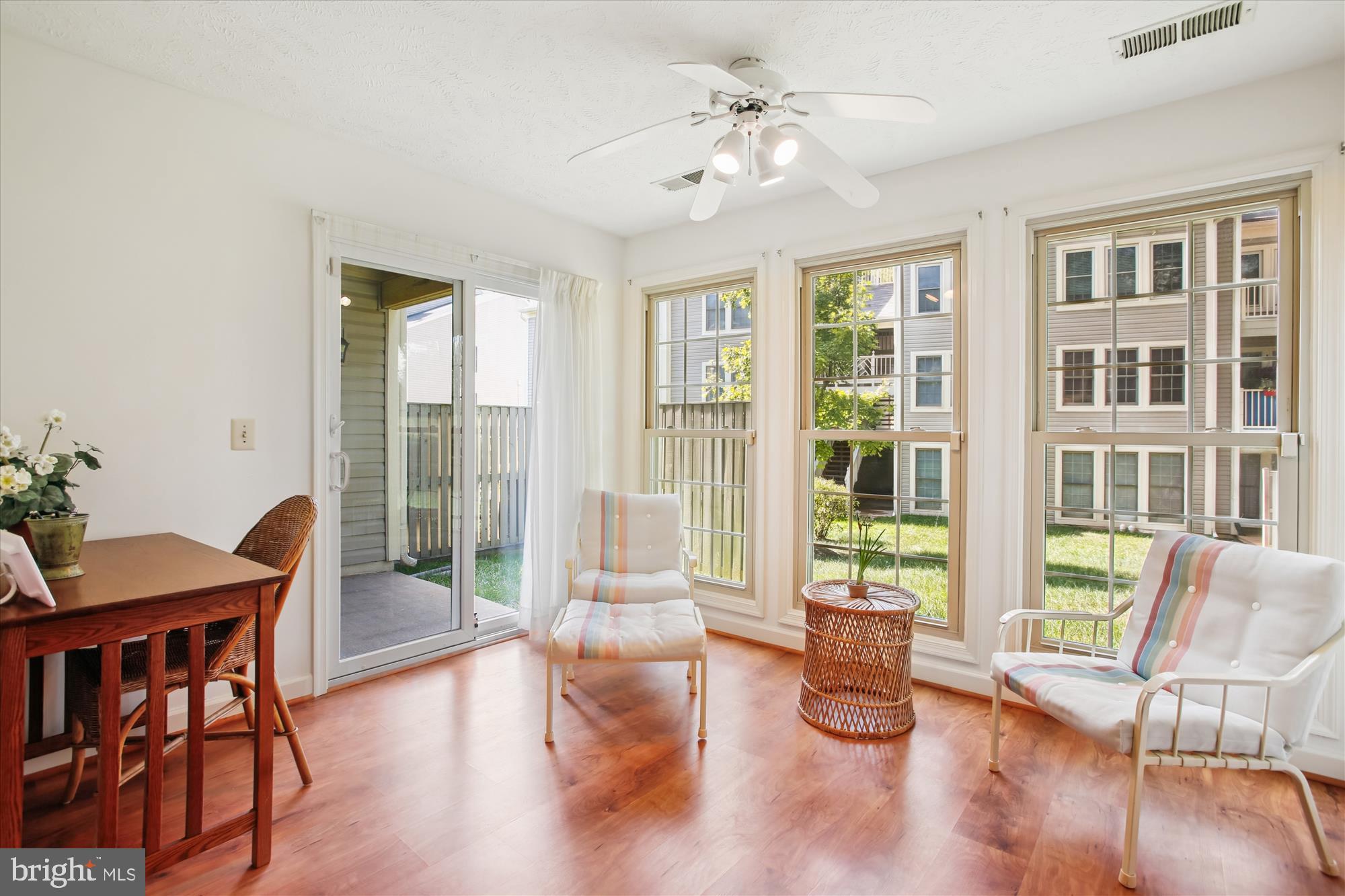 3800 Ridge Knoll Court, Unit 2 Fairfax, VA 22033 - Photo 14 of 50 a living room with furniture and wooden floor