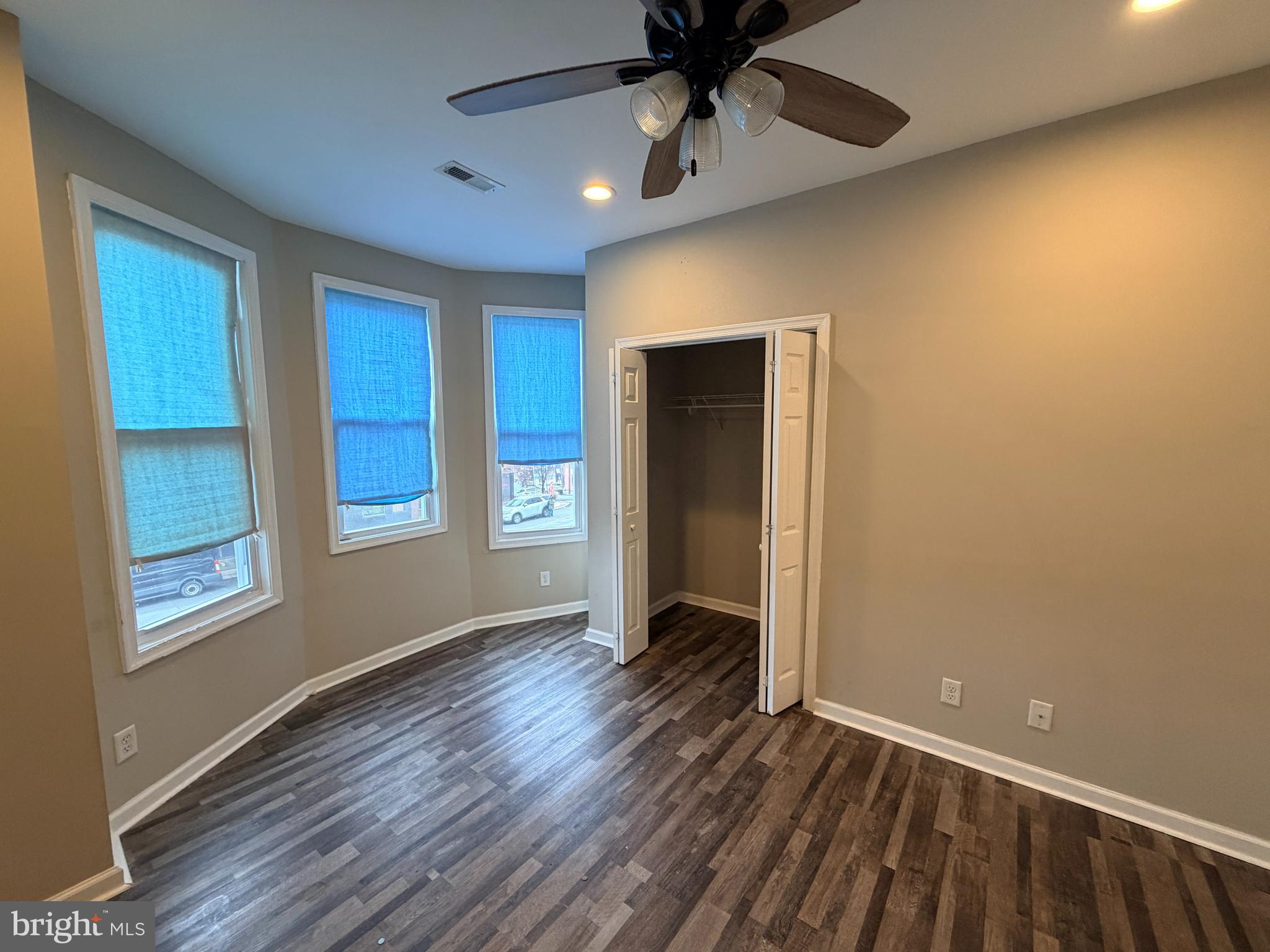 4654 York Road, Unit 2 Baltimore, MD 21212 - Photo 9 of 13 Bedroom with 2 closets