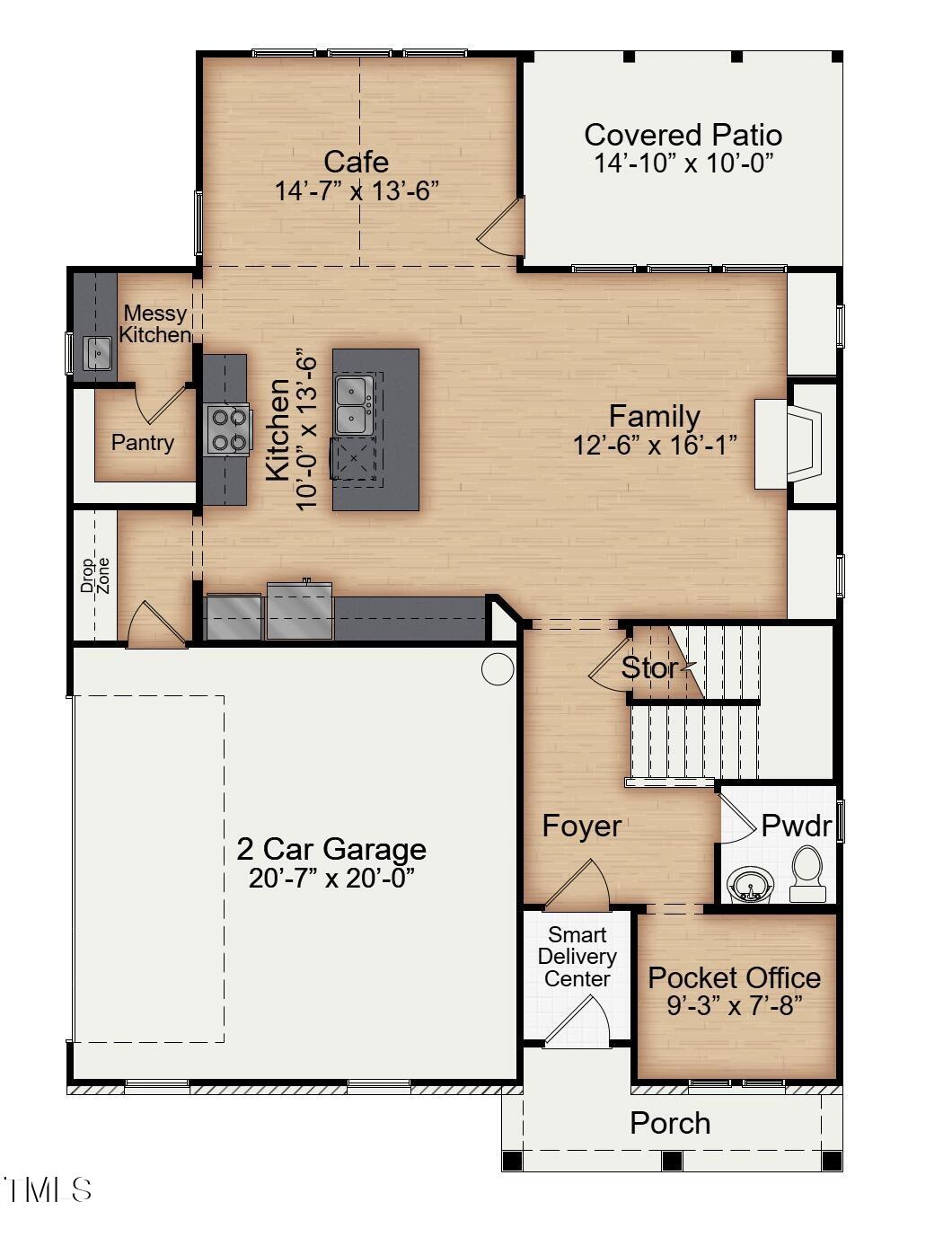 8749 Maxine Street, Unit 11 Willow Spring, NC 27592 - Photo 33 of 34 floorplan_image (2)