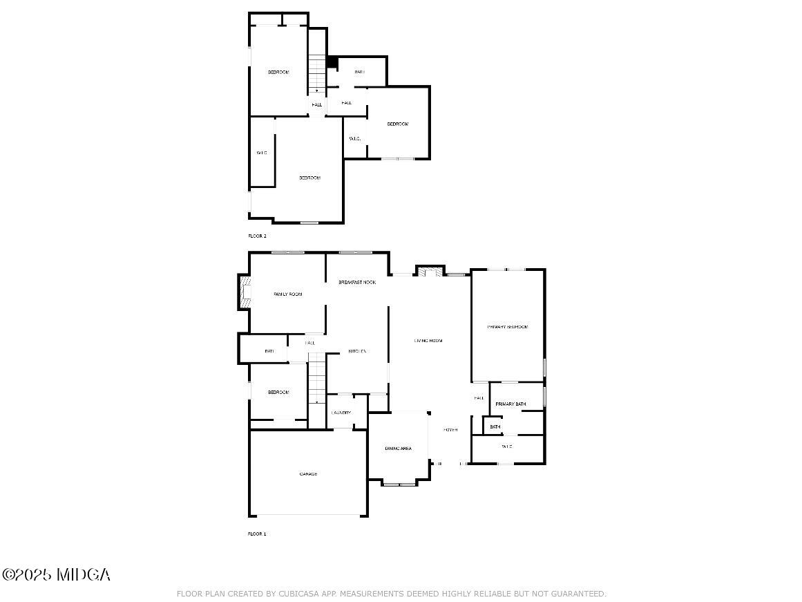 405 Stonecrest Court Macon, GA 31216 - Photo 6 of 45 a picture of floor plan