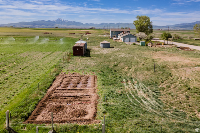 19994 South Olson Road Downey, ID 83234 - Photo 45 of 49 Overview of rural landscape featuring a mountainous background