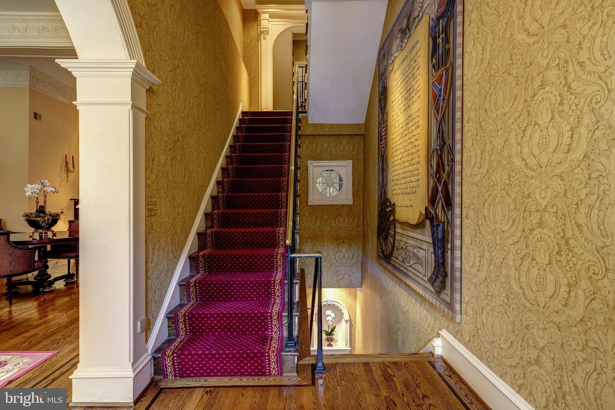 3327 N Street Northwest Washington, DC 20007 - Photo 11 of 37 View of formal staircases.