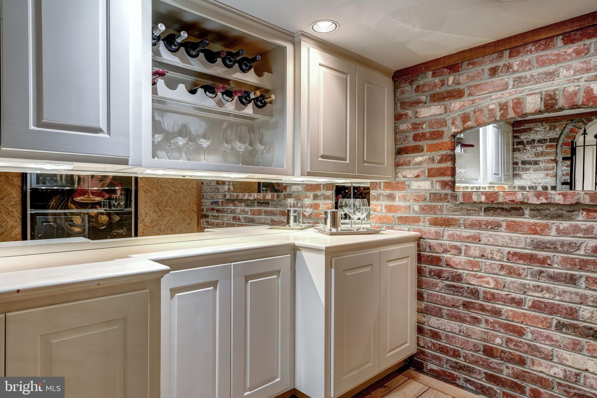 3327 N Street Northwest Washington, DC 20007 - Photo 19 of 37 View of wine room. A wine cellar is just below.