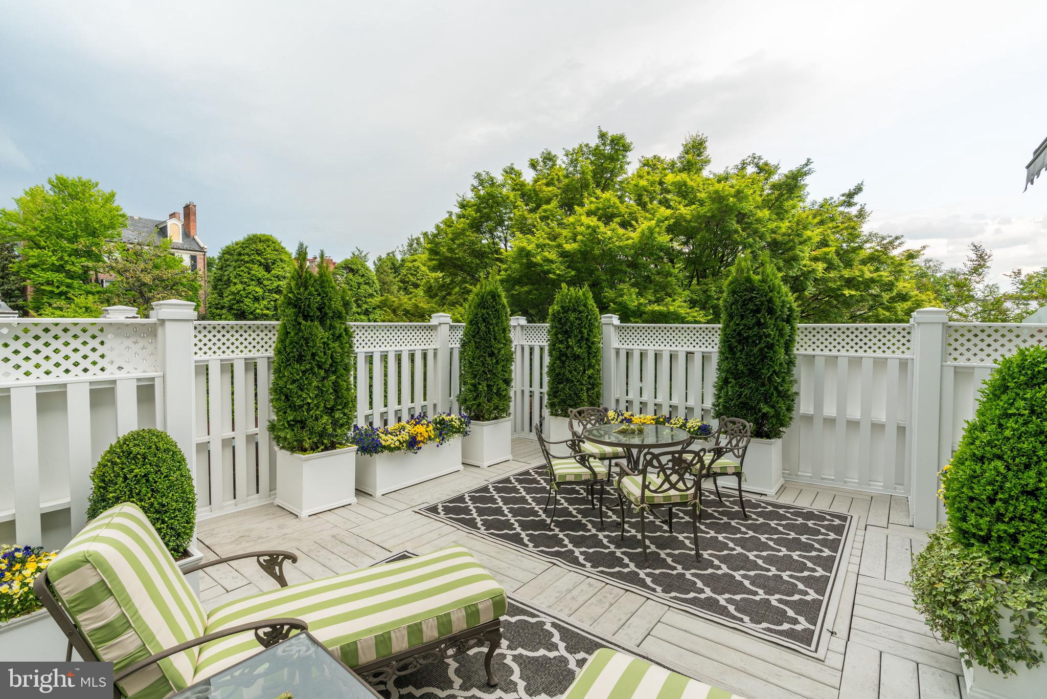 3327 N Street Northwest Washington, DC 20007 - Photo 25 of 37 Another view of outdoor deck.