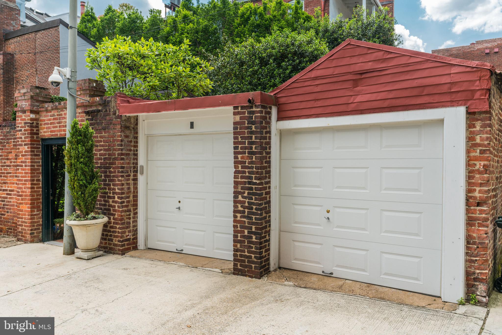 3327 N Street Northwest Washington, DC 20007 - Photo 36 of 37 Two of four garages.