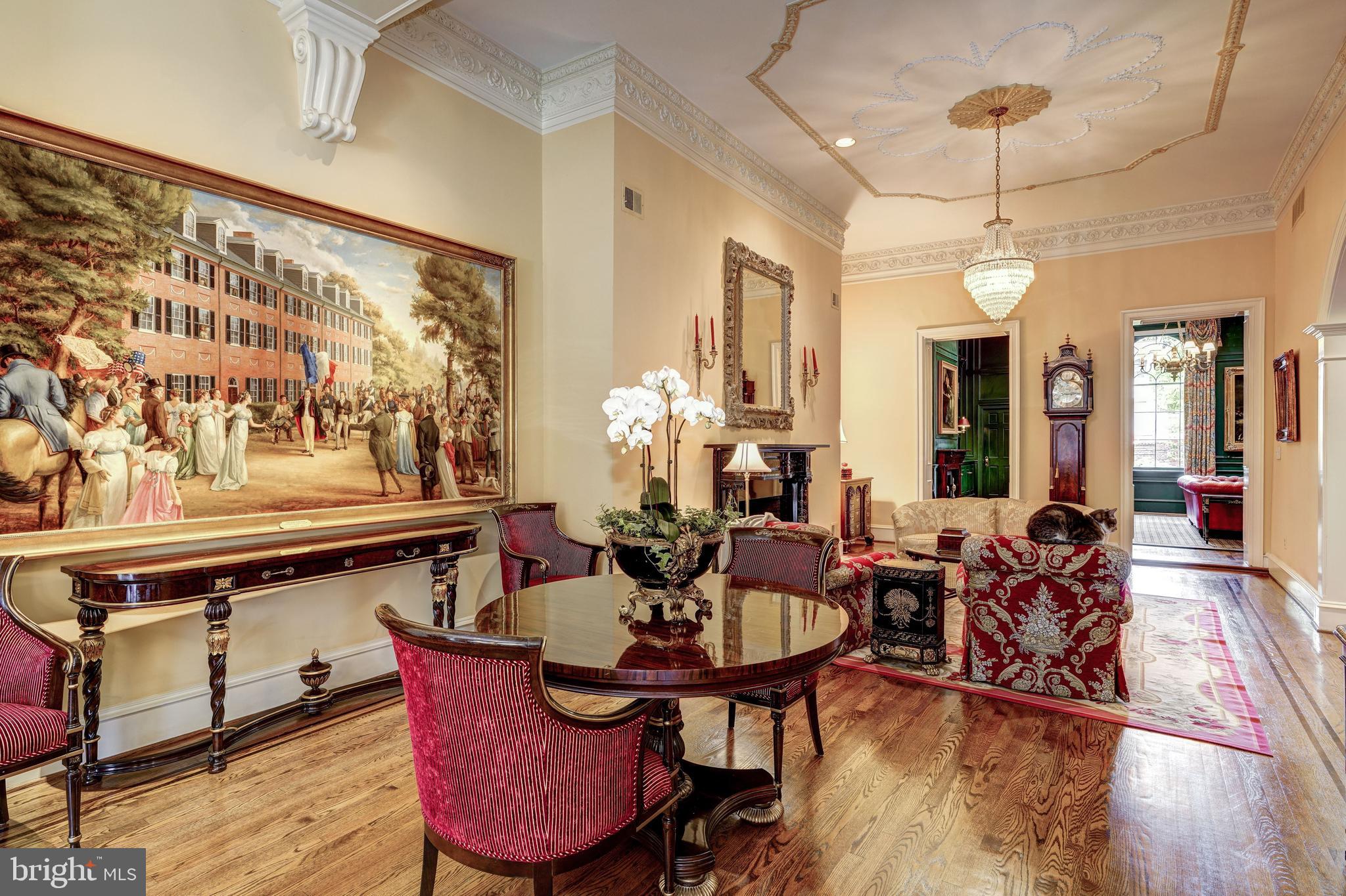 3327 N Street Northwest Washington, DC 20007 - Photo 6 of 37 Second view of parlor.