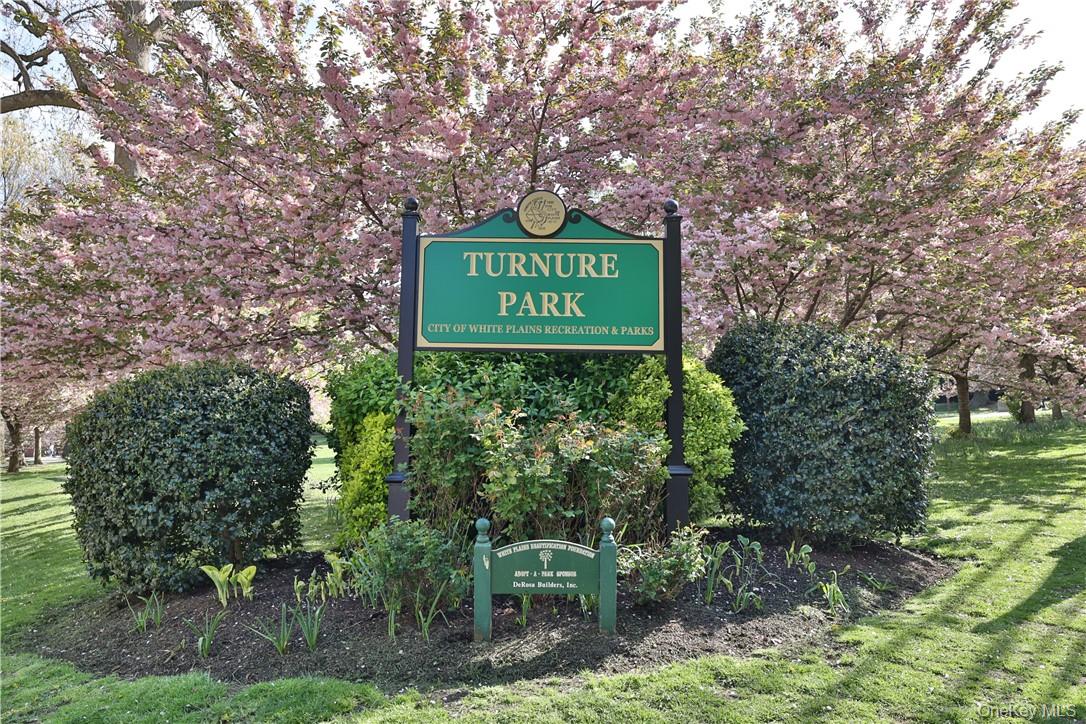 68 Lake Street, Unit 108 White Plains, NY 10601 - Photo 29 of 36 a sign that is sitting on a brick wall