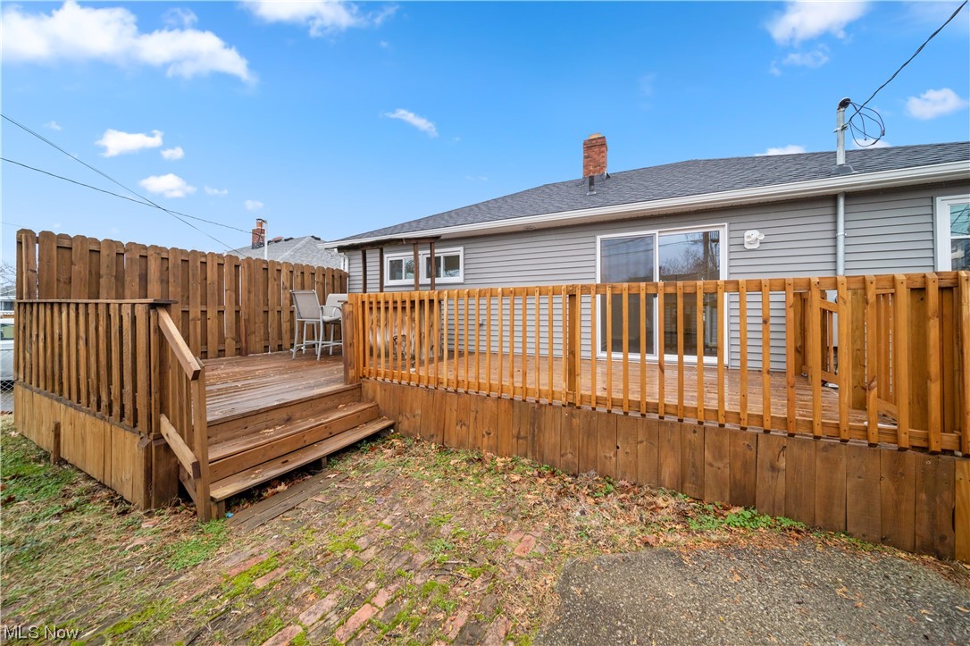 684 Sterling Road Wickliffe, OH 44092 - Photo 5 of 35 View of wooden terrace