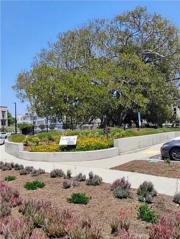 a view of a swimming pool with a yard