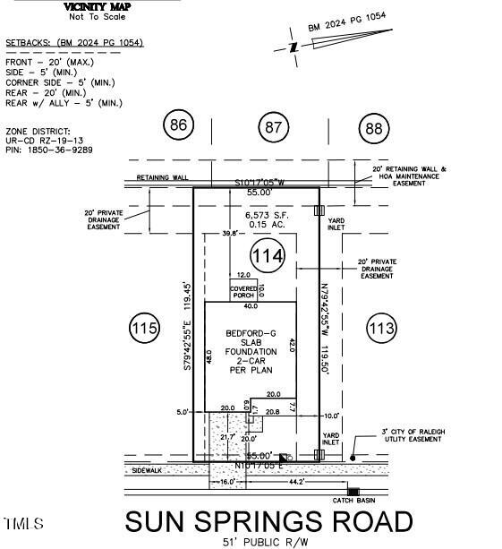 Plot plan