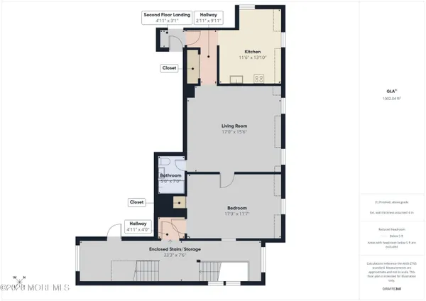 $1,700 | 154 Vansant Avenue, Unit 3, Island Heights, NJ 08732