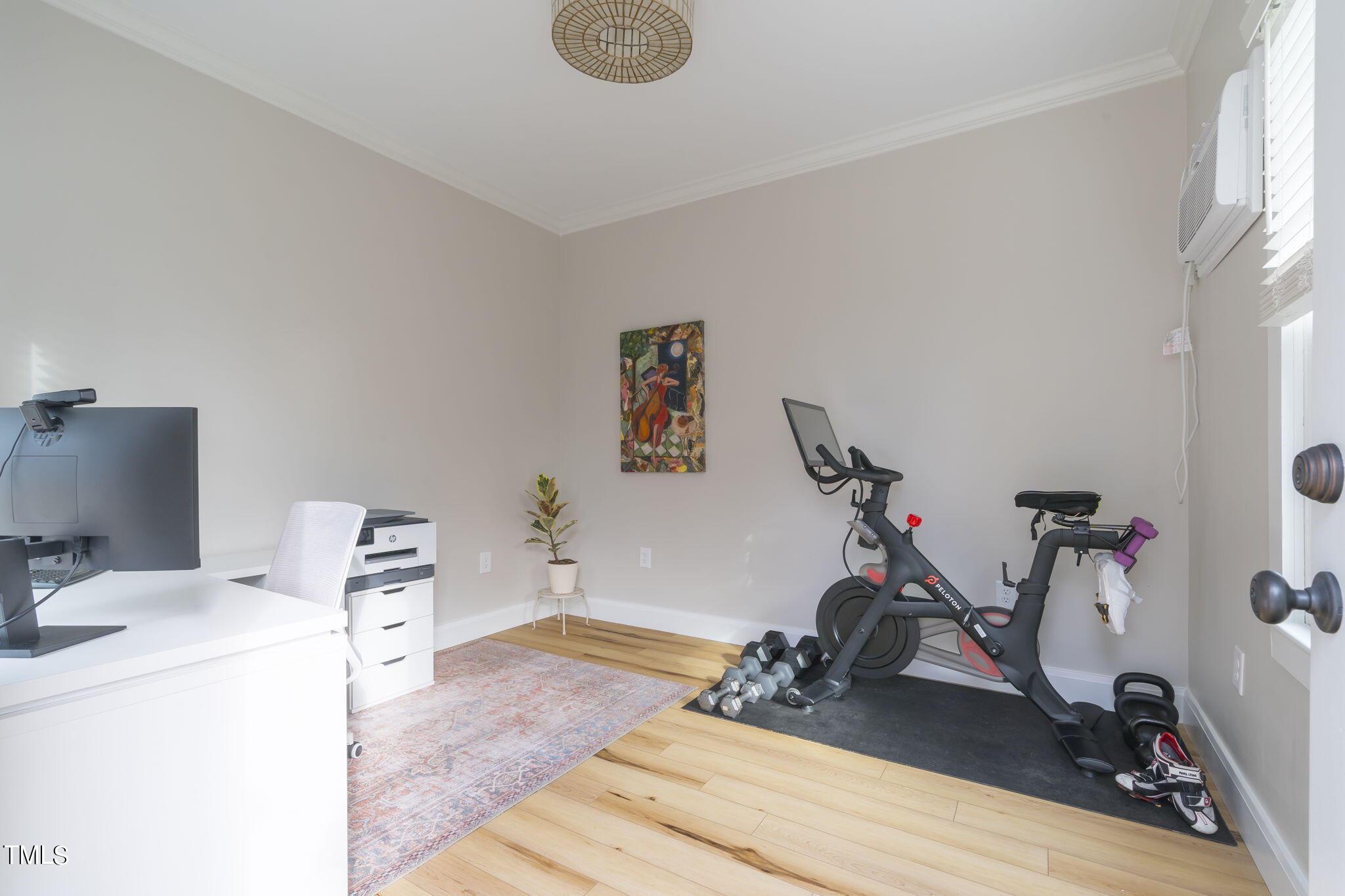 529 Euclid Street Raleigh, NC 27604 - Photo 31 of 37 a view of a room with gym equipment
