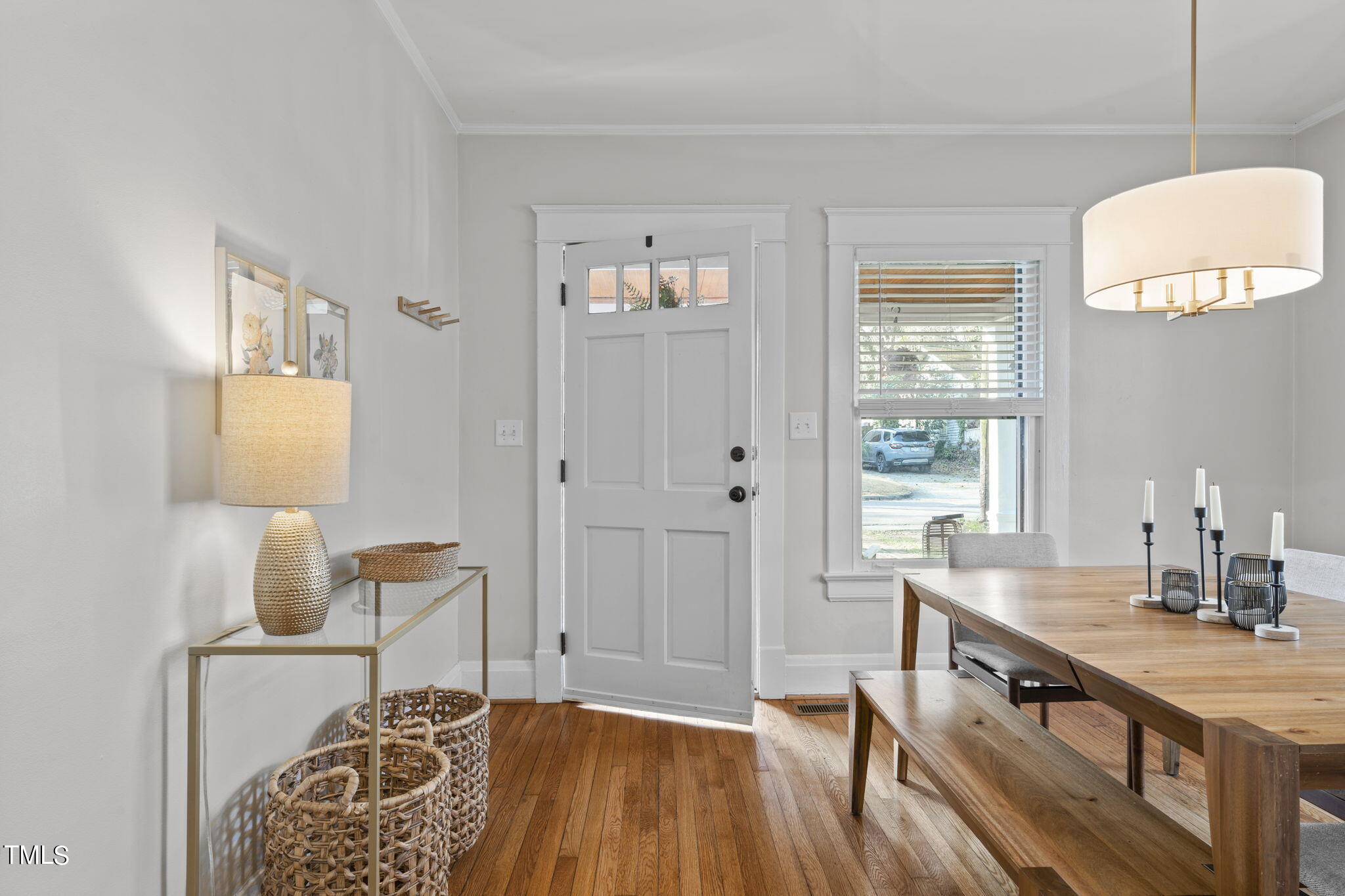529 Euclid Street Raleigh, NC 27604 - Photo 4 of 37 a spacious bathroom with a double vanity sink and a mirror