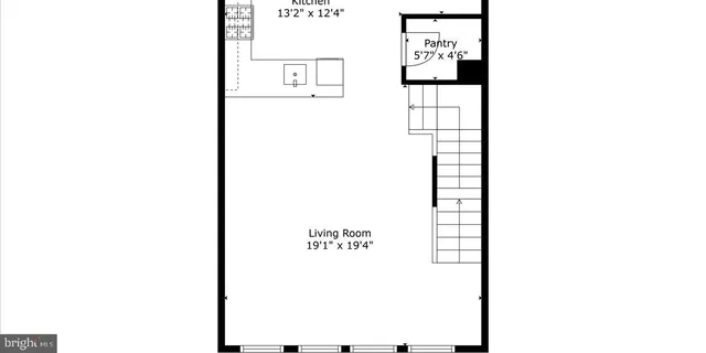 a picture of a bench in front of a wall