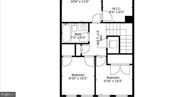 a picture of a floor plan
