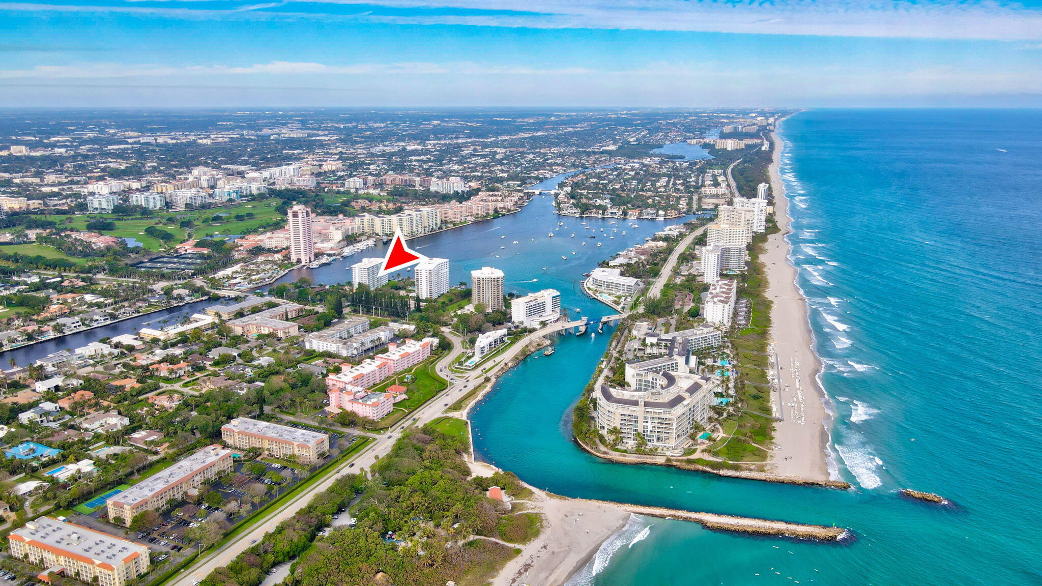 701 East Camino Real, Unit 6C Boca Raton, FL 33432 - Photo 1 of 53 an aerial view of a city