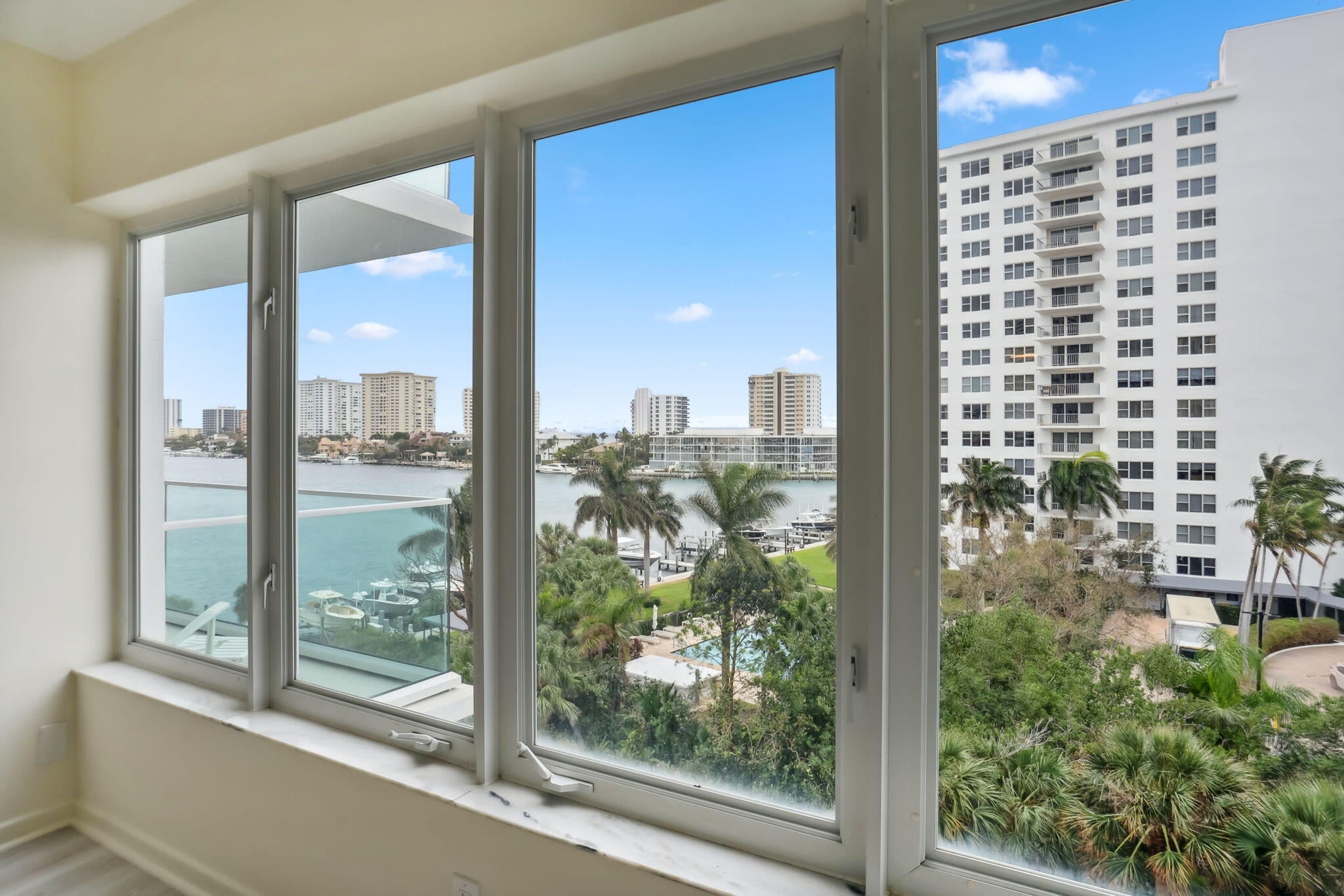 701 East Camino Real, Unit 6C Boca Raton, FL 33432 - Photo 24 of 53 a view of a city from a window