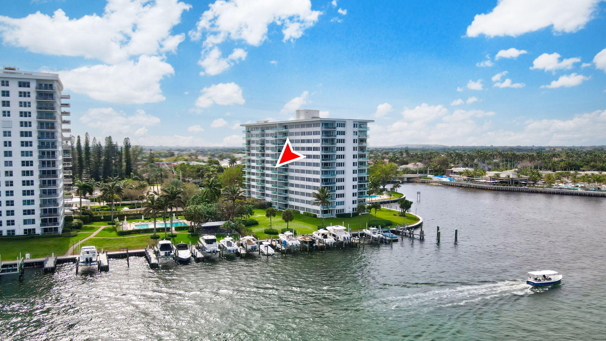 701 East Camino Real, Unit 6C Boca Raton, FL 33432 - Photo 28 of 53 a view of a lake with a city
