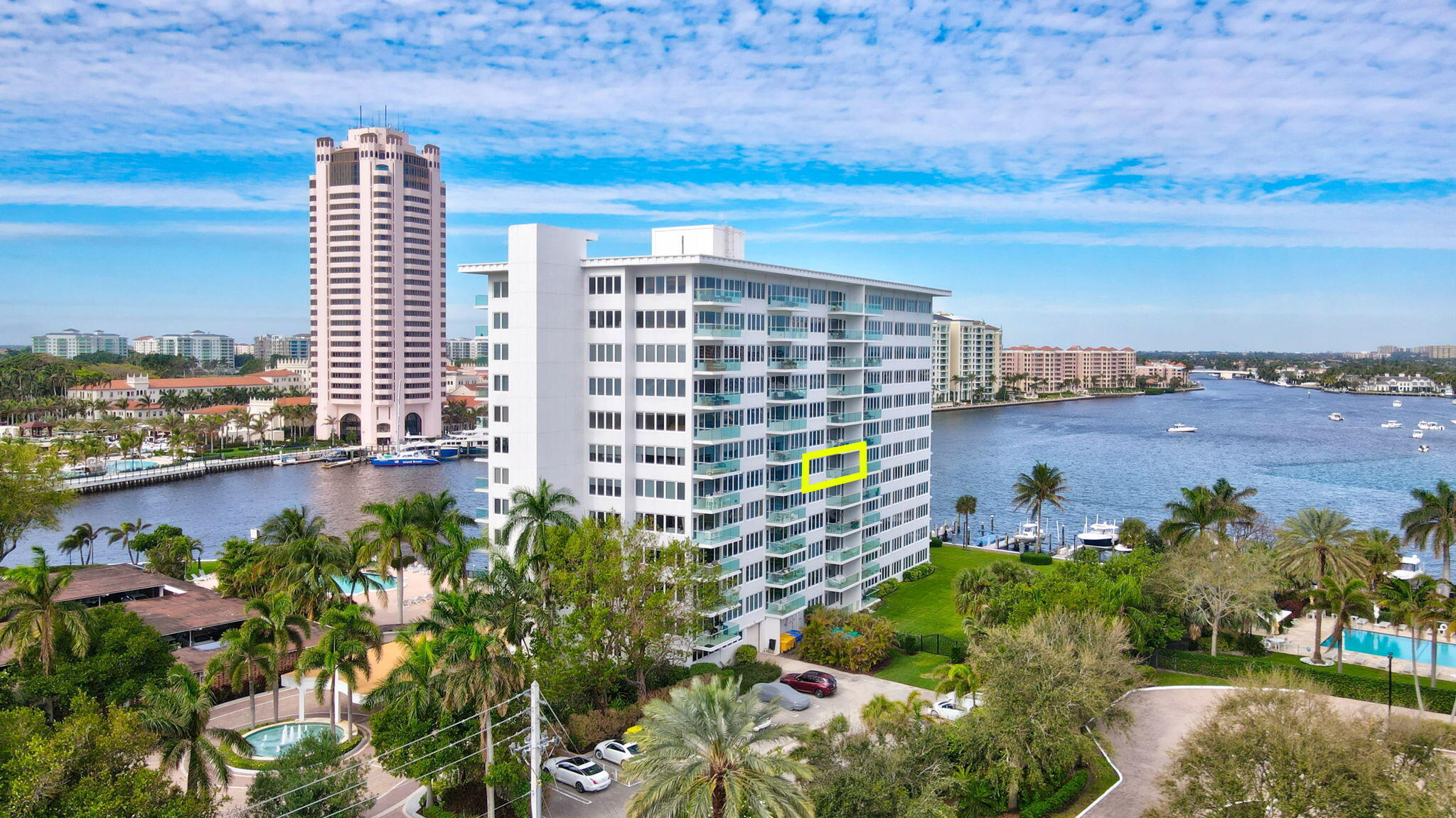 701 East Camino Real, Unit 6C Boca Raton, FL 33432 - Photo 30 of 53 a view of a city with tall buildings