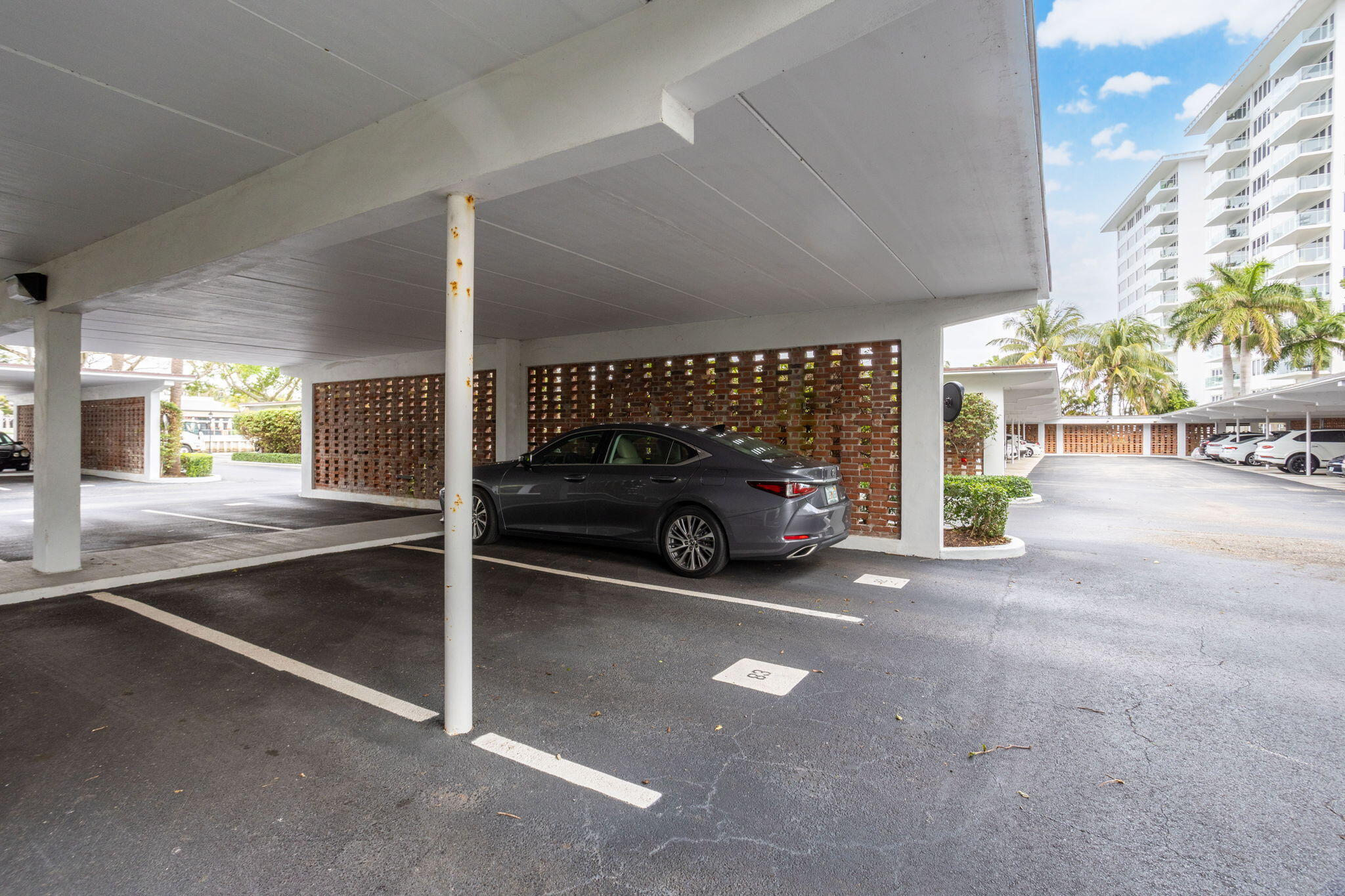 701 East Camino Real, Unit 6C Boca Raton, FL 33432 - Photo 49 of 53 a view of a car garage