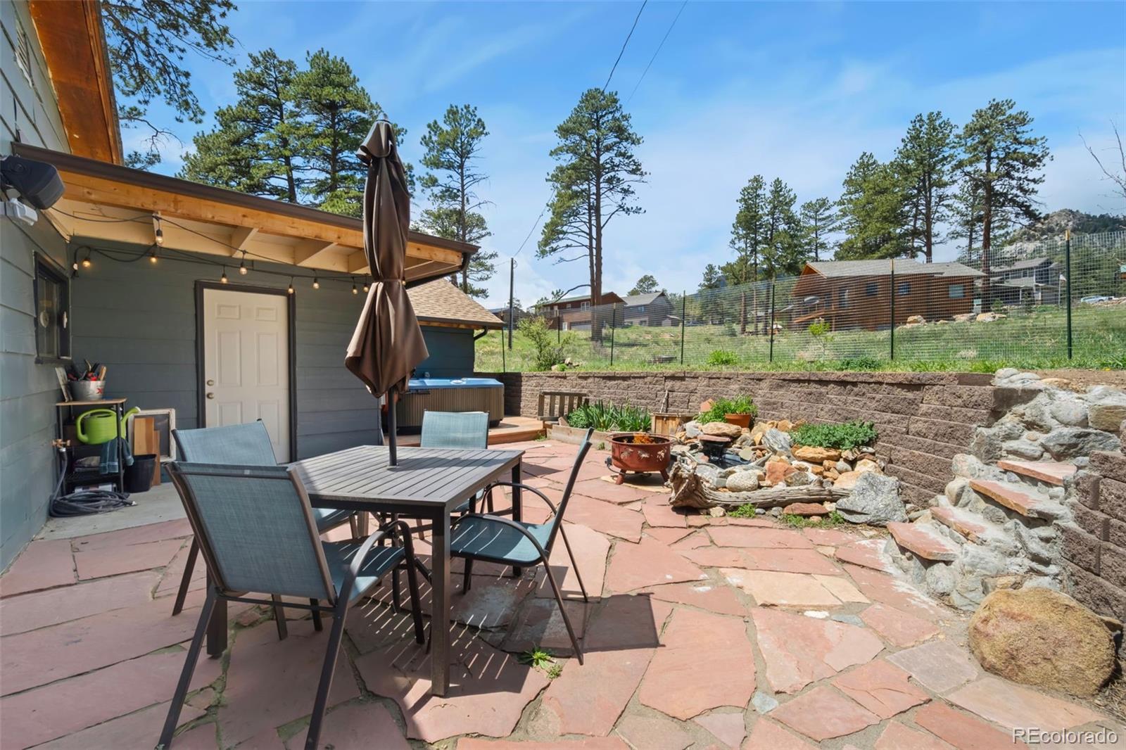 810 Larkspur Road Estes Park, CO 80517 - Photo 29 of 44 a view of outdoor space yard and patio