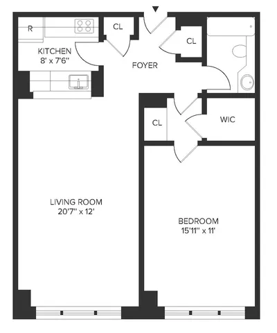 $4,965 | 260 West 52nd Street, Unit 12J | Theater District