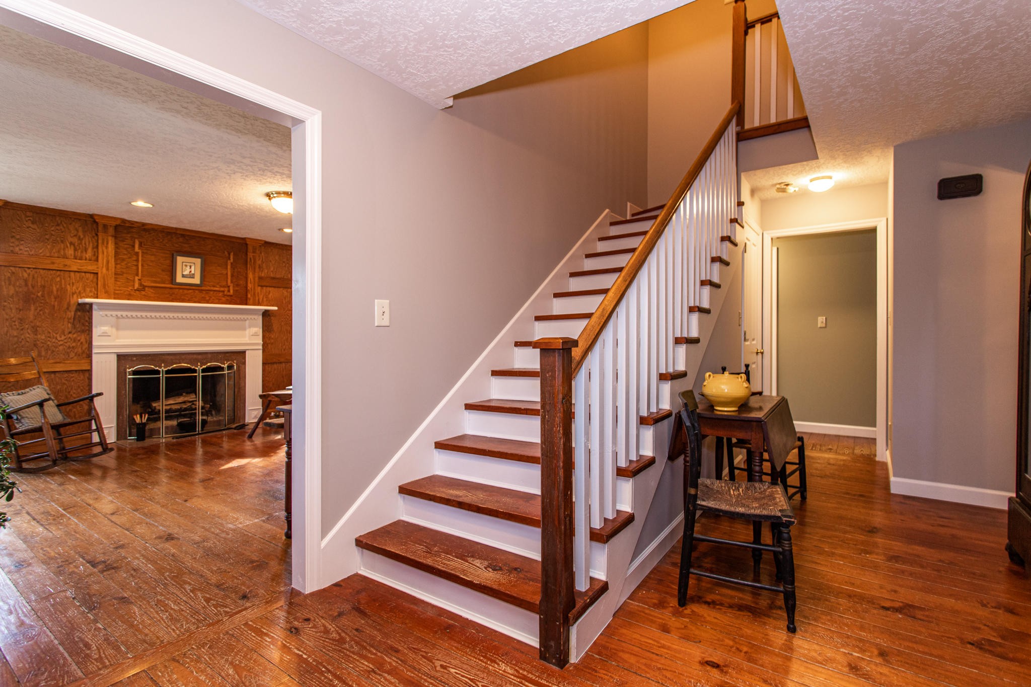 8026 Wood Road Corryton, TN 37721 - Photo 3 of 40 a view of entryway and hall with wooden floor