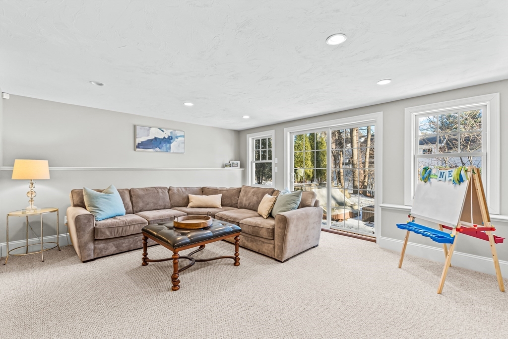 5 Rolling Lane Natick, MA 01760 - Photo 23 of 30 a living room with furniture and a large window