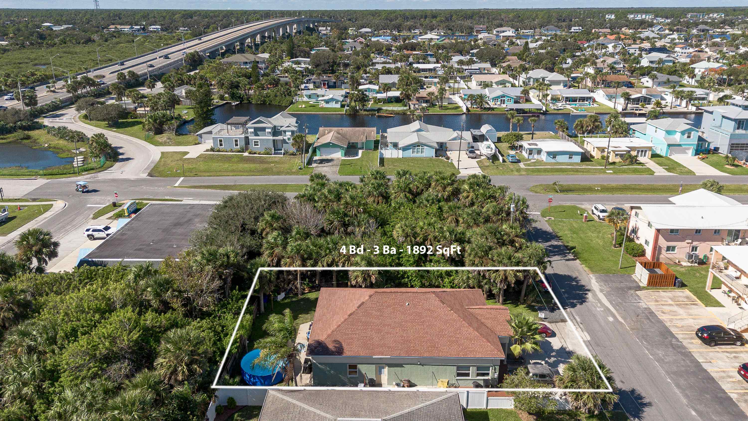 319 North 3rd Street Flagler Beach, FL 32136 - Photo 12 of 13 a view of a city