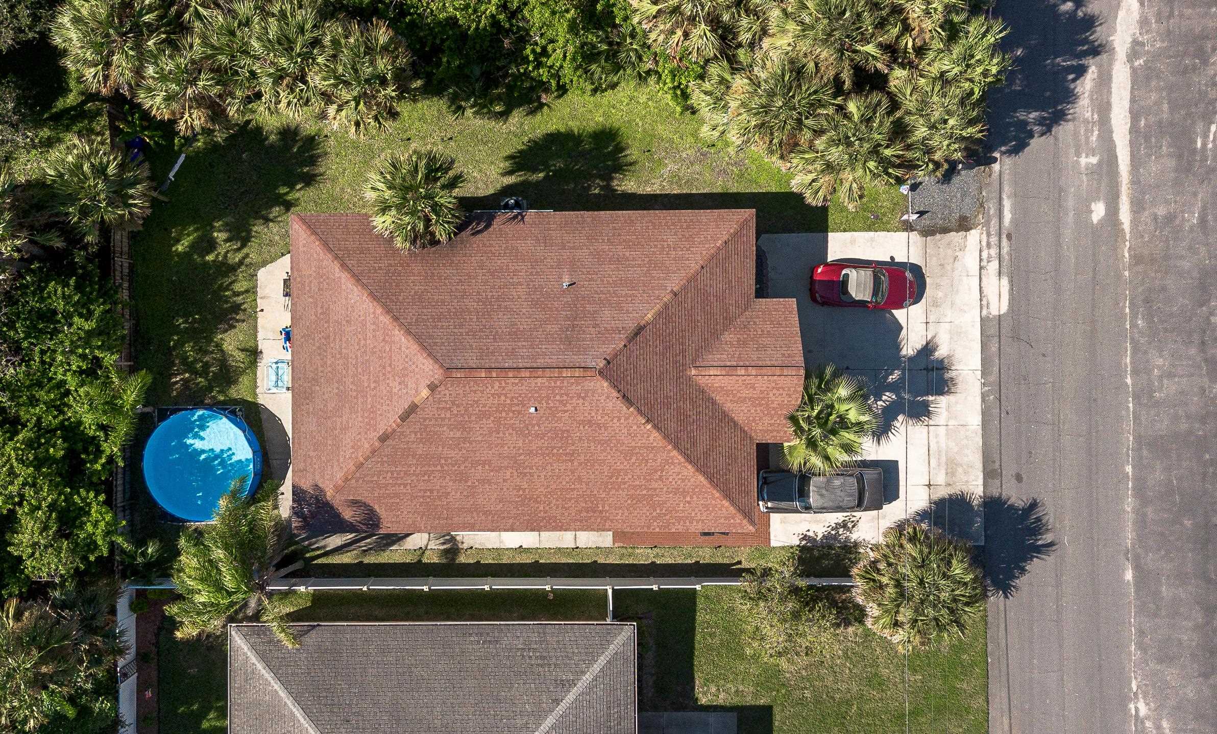 319 North 3rd Street Flagler Beach, FL 32136 - Photo 8 of 13 an aerial view of a house