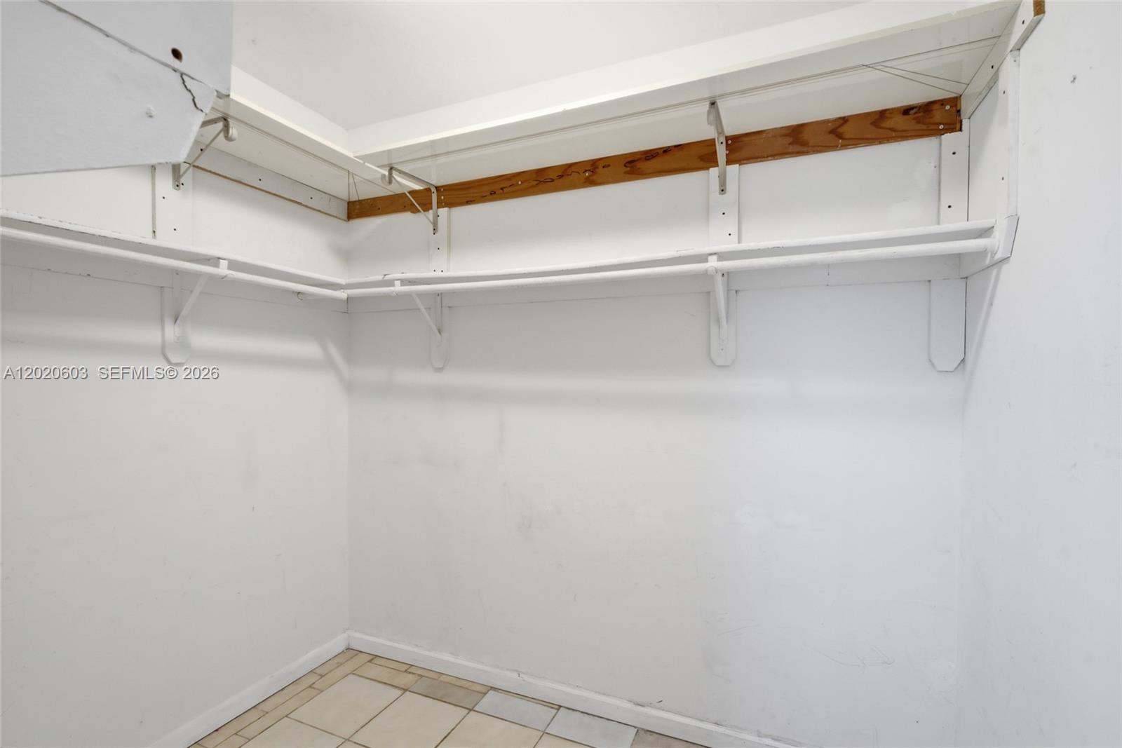 3750 Southwest 27th Street Miami, FL 33134 - Photo 14 of 41 a view of an empty walk in closet
