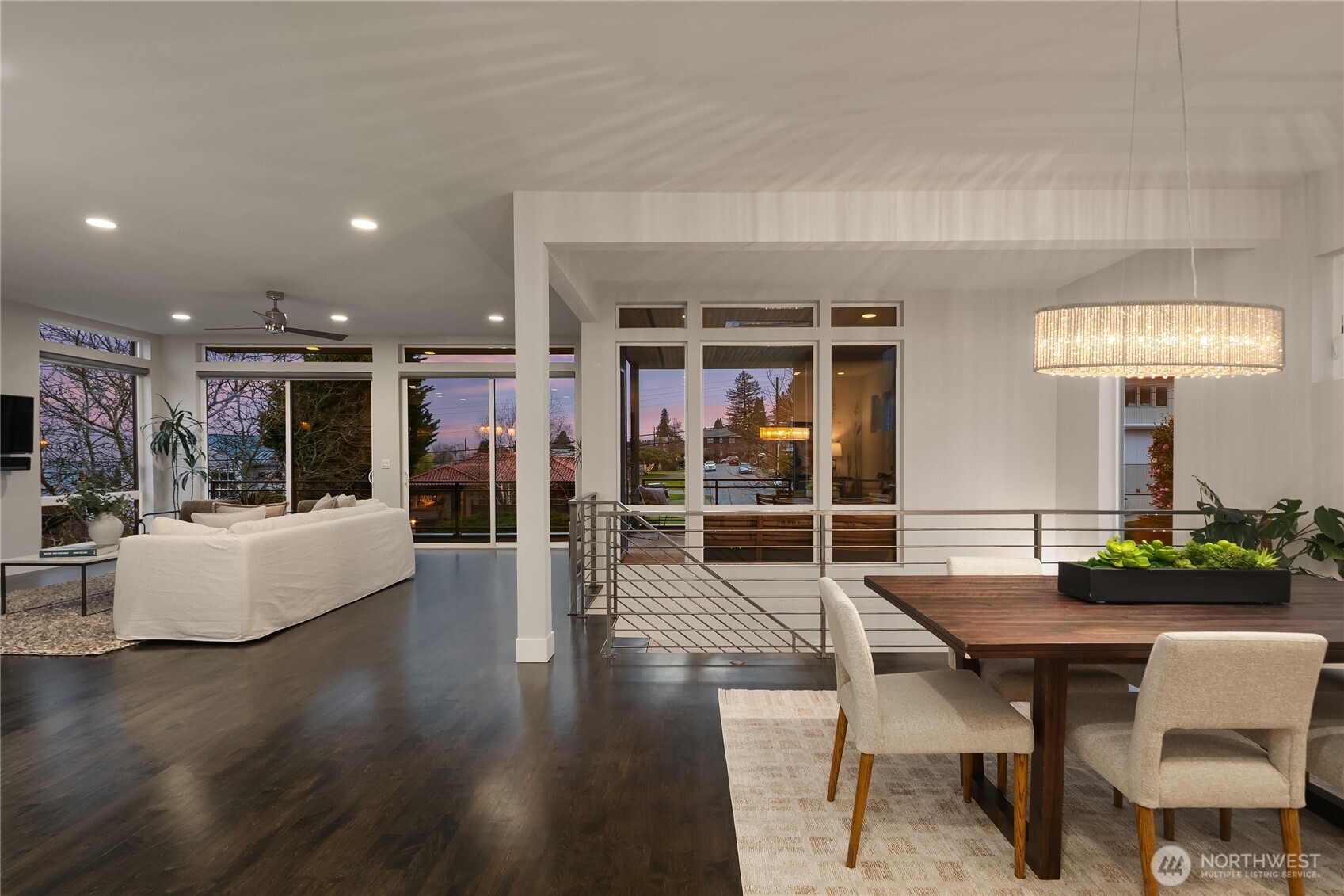 3501 Northwest 67th Street Seattle, WA 98117 - Photo 15 of 40 a dining room with furniture and wooden floor