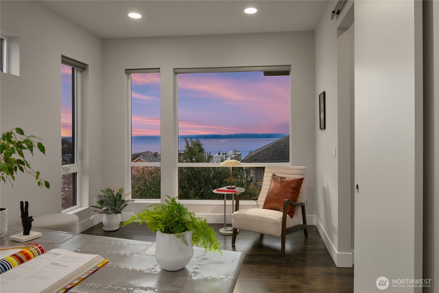 3501 Northwest 67th Street Seattle, WA 98117 - Photo 20 of 40 a living room with furniture and a potted plant