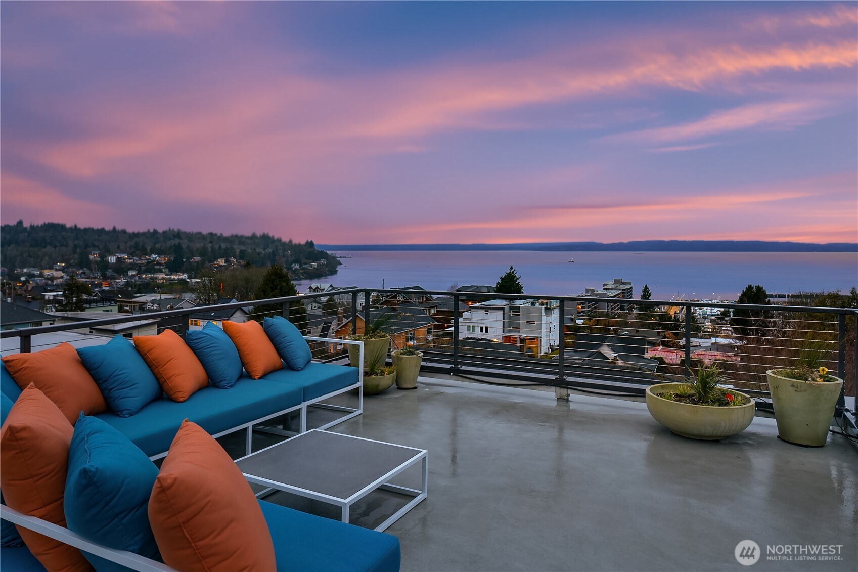 3501 Northwest 67th Street Seattle, WA 98117 - Photo 23 of 40 a view of a terrace with couches