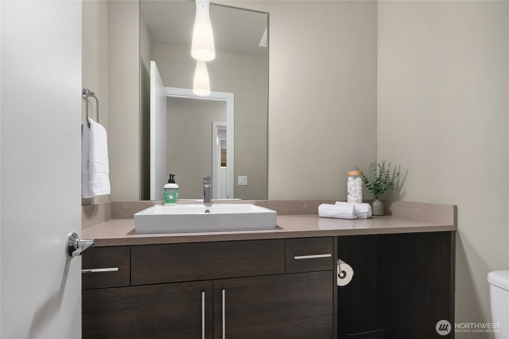 3501 Northwest 67th Street Seattle, WA 98117 - Photo 31 of 40 a sink with a mirror