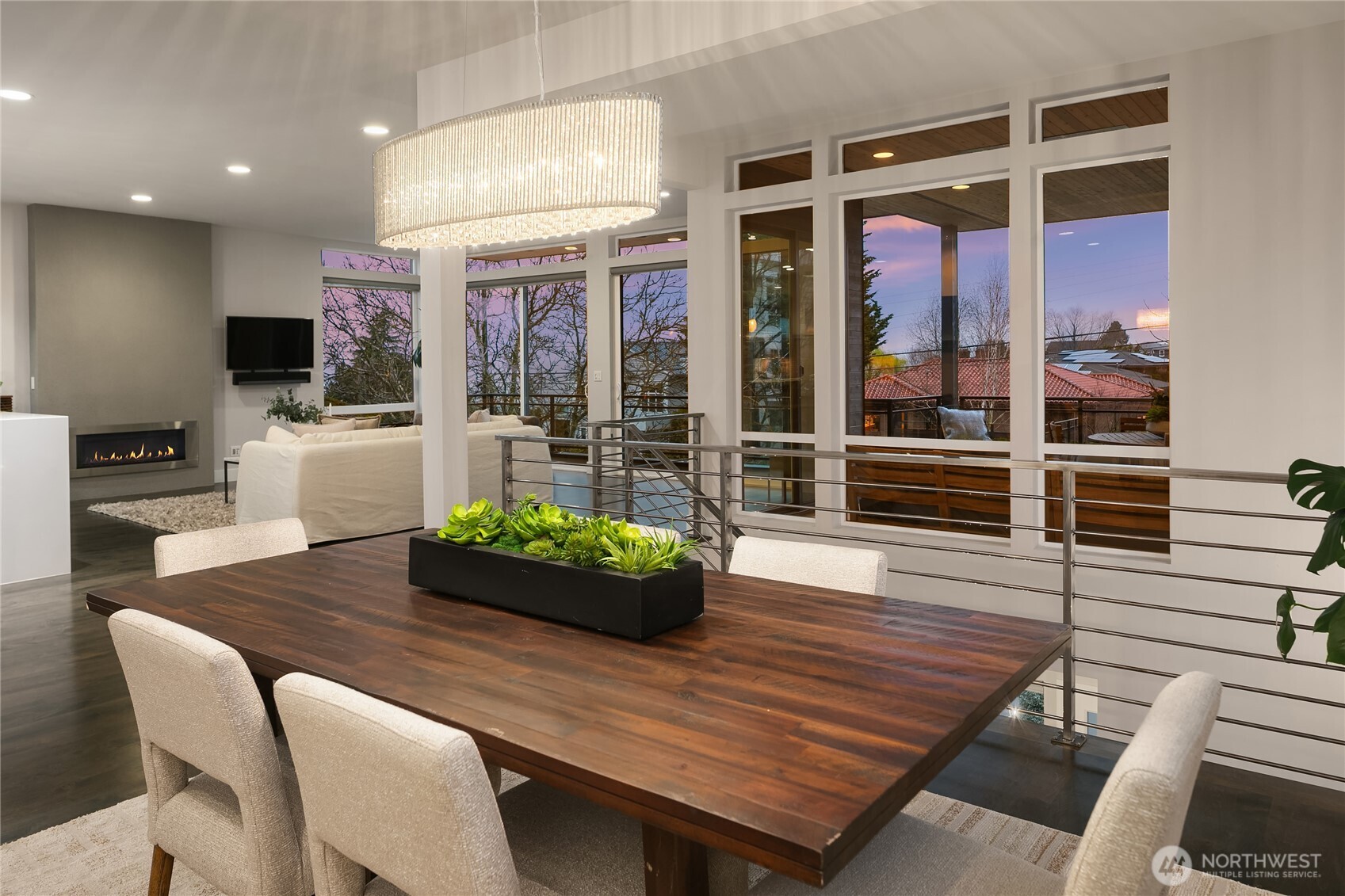 3501 Northwest 67th Street Seattle, WA 98117 - Photo 6 of 40 a living room with furniture and a wooden floor