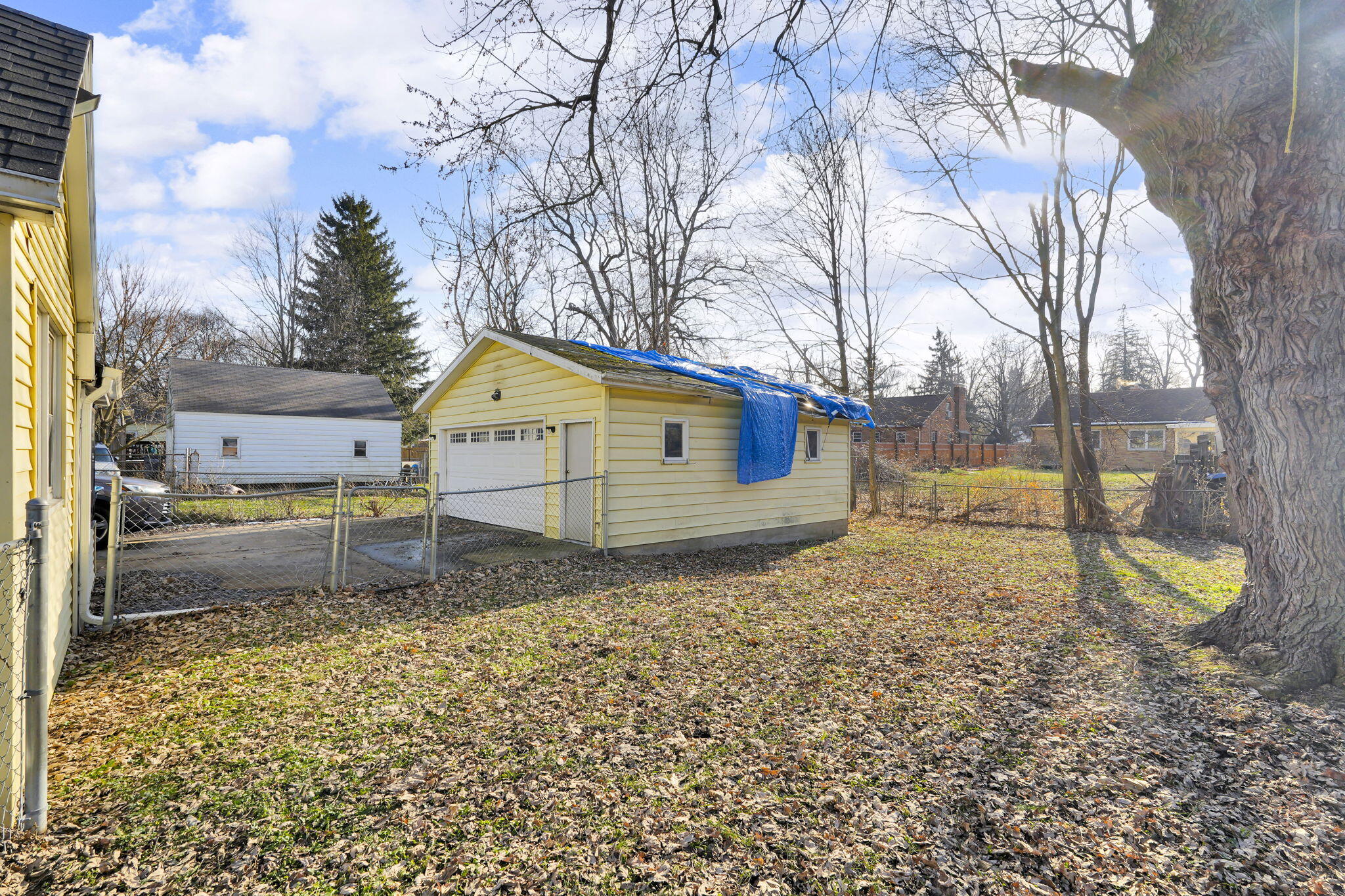 910 Miller Road Kalamazoo, MI 49001 - Photo 29 of 30 Garage w/ roof damage
