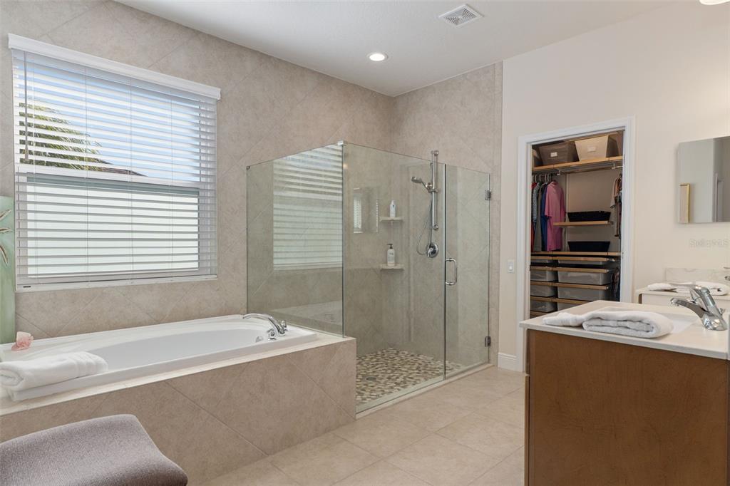 14617 Balloch Drive Hudson, FL 34667 - Photo 28 of 76 a spacious bathroom with sink shower and bathtub