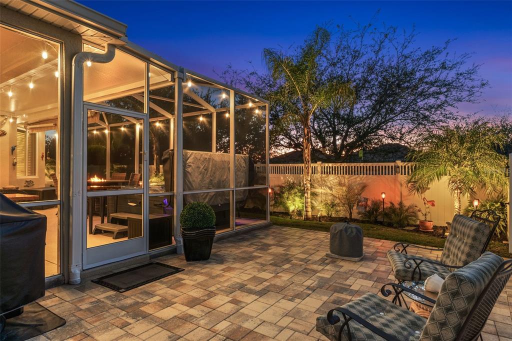 14617 Balloch Drive Hudson, FL 34667 - Photo 54 of 76 a view of balcony with two chairs