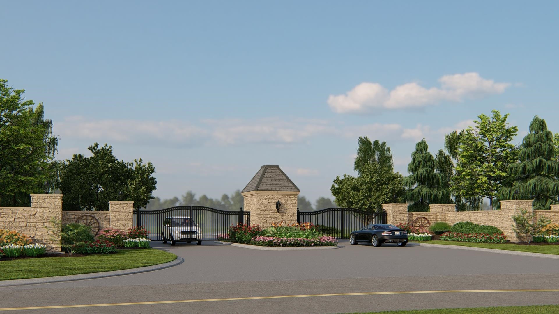1632 Legacy Ridge Lane Wake Forest, NC 27587 - Photo 4 of 6 a view of a house with a yard and large trees